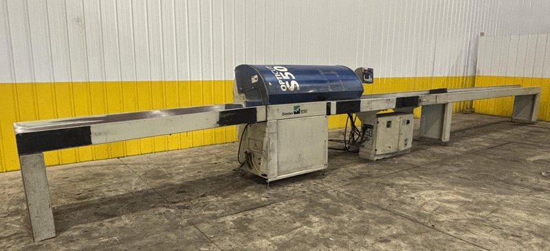 4" HIGH X 12" WIDE DIMTER OPTICUT MODEL #S50 CROSS-CUT AUTOMATIC WOOD SAW, NEW 2003: STOCK #22921