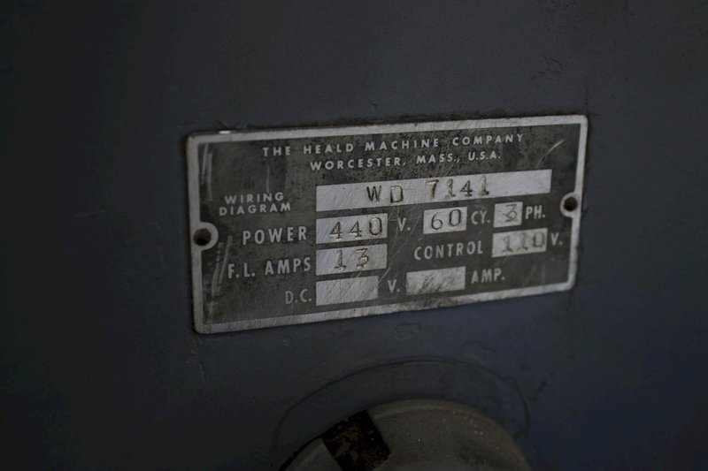 HEALD INTERNAL GRINDER: STOCK #76347