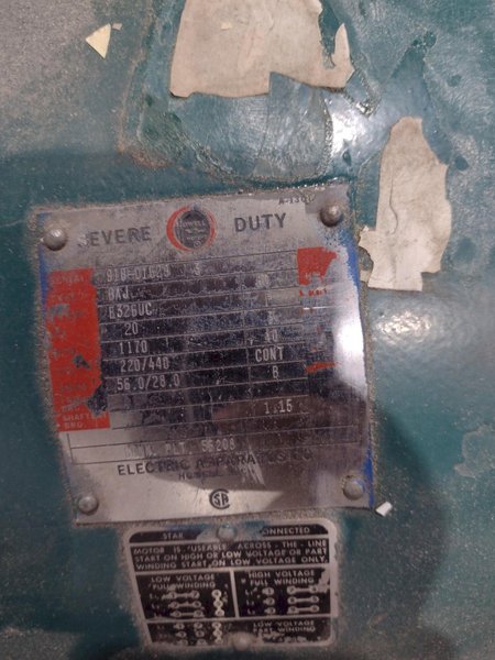 24" X 36" X 96" LONG AMERICAN MODEL #10447 HYDRAULIC HORIZONTAL BALER: YOBRO #24745