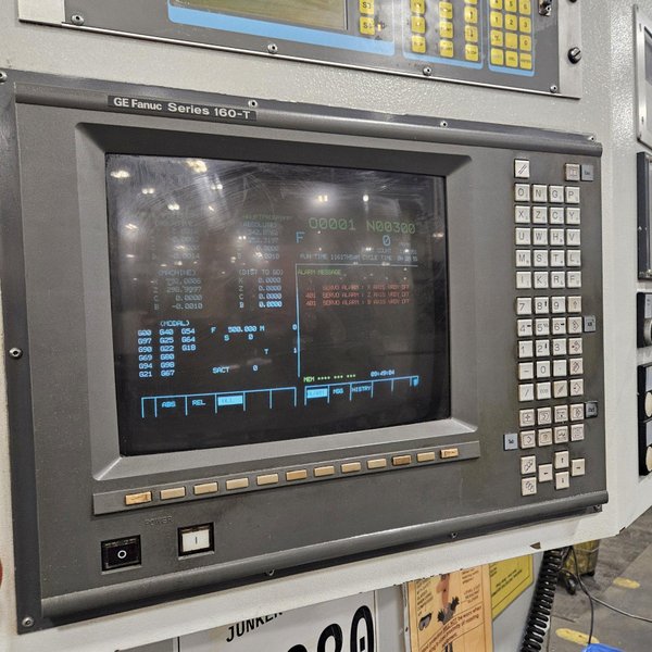 11" X 39" JUNKER JUCRANK 5000/50 CNC GRINDING MACHINE. STOCK # 0328726