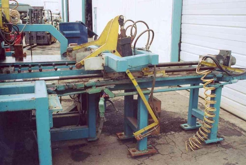 2' X 5' METLSAW AUTOMATIC TRAVERSING PLATE SAW:  STOCK #17128