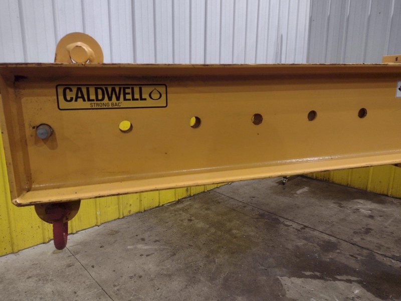 10,000 LBS X 128" X 10" CALDWELL MODEL #17-5-10 SPREADER BAR: YOBRO #24576