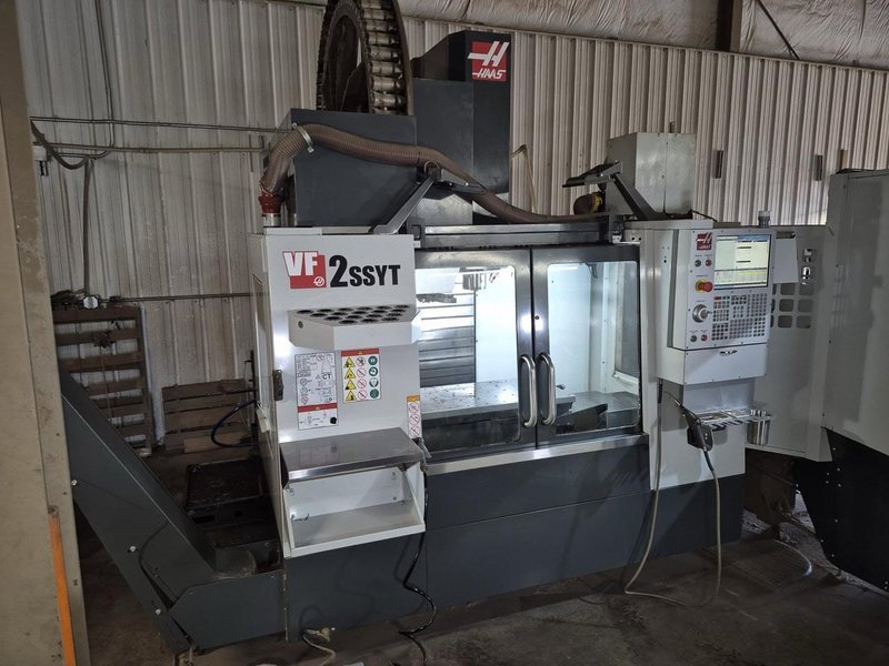 HAAS VF-2SS YT CNC VMC, 2023 – Pallet Changer, 70 ATC, WIPS