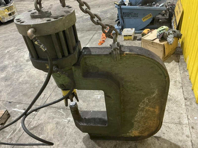 50 TON WA WHITNEY PORTABLE HYDRAULIC PUNCH PRESS: YOBRO #24626
