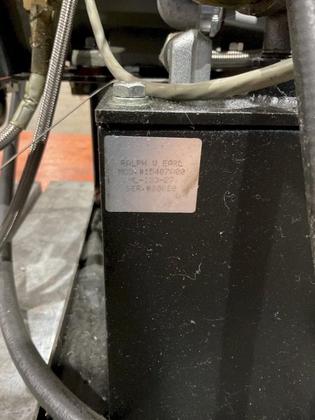 RALPH W. EARL HPU 15407A00 ML-133-27 HOU 2 HP 220V Motor USED