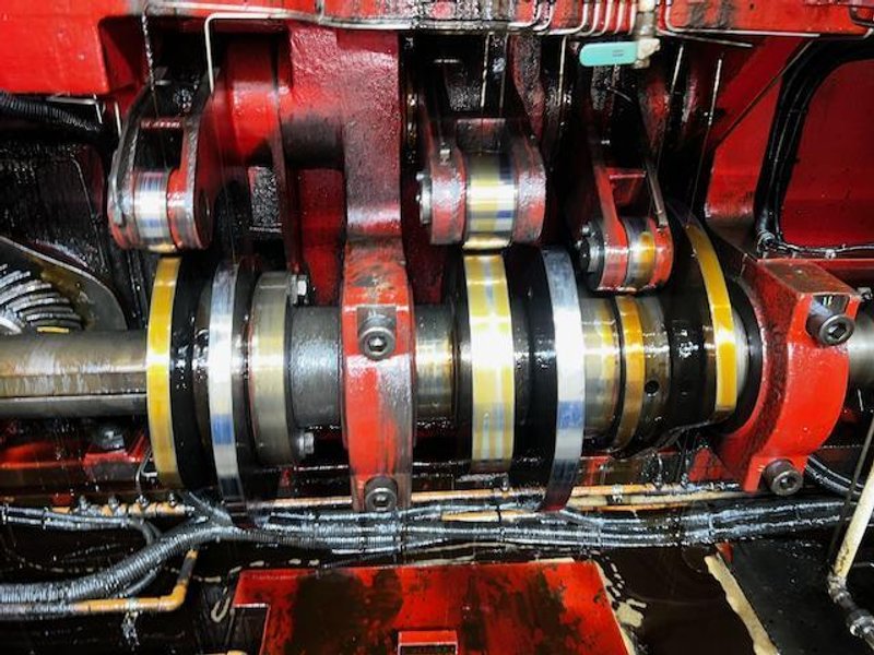 Asahi Okuma Model AOT-16B Two Die Two Blow Heading Machine