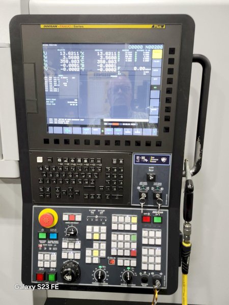 DN Solutions (Doosan) Lynx 2100LSYA CNC Lathe, Live Tooling, Doosan-Fanuc i Series Control, LNS Alpha Series BF, 20 HP, New 2022