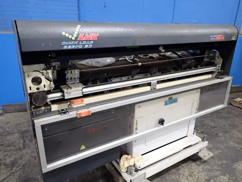 Lns 63" Automatic Bar Feeder  - Q.l.servo S3