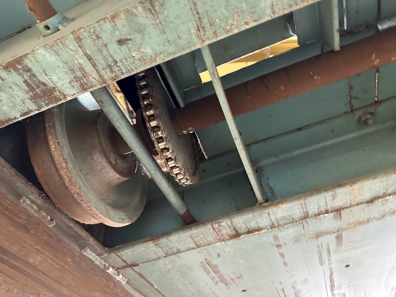 STAR ENGINEERING MODEL #S-3-7 HYDRAULIC POWERED RAIL TRANSFER CART WITH WINCH: STOCK #18491