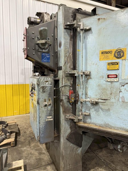 72” TABLE PANGBORN MODEL LK ROTOBLAST SHOT BLAST MACHINE: YOBRO #24357