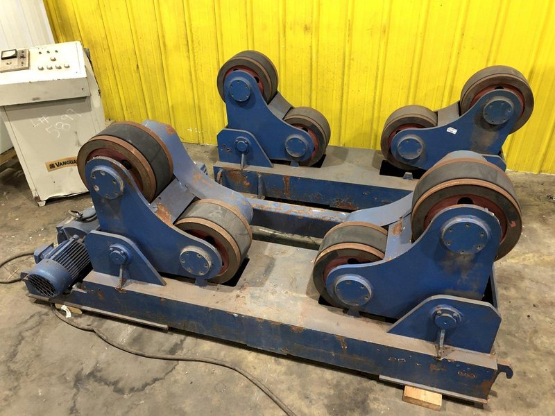 20 TON VANGUARD MODEL HGZ-20 MISSOURI MULE SELF-CENTERING POWERED TANK TURNING ROLLS: STOCK #17995