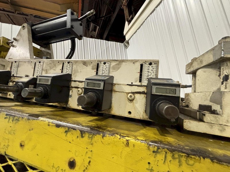 15,000 LBS X 18&quot; X 0.310&quot; COE PRESS EQUIPMENT FEED LINE, COIL REEL &amp; CAR WITH STRAIGHTENER: STOCK #23438