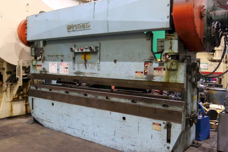 150 TON X 14' WYSONG MODEL 150-12 MECHANICAL PRESS BRAKE: STOCK #70752