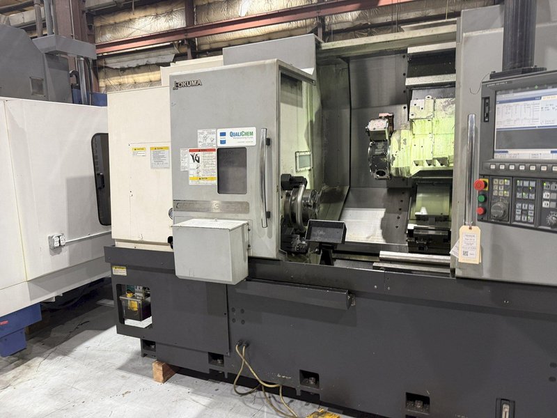 Used 2014 Okuma Genos L300E-MY CNC Lathe For Sale