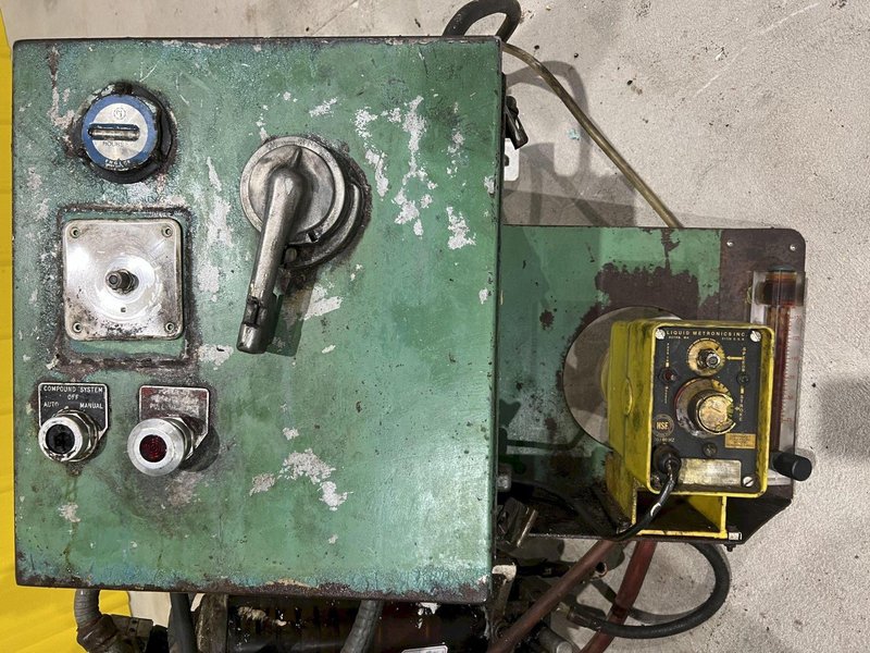 12 CU FT HAMMOND ROTO-FINISH MODEL #ST-12 ROTARY BOWL VIBRATORY PARTS DEBURRING FINISHER: STOCK #20062