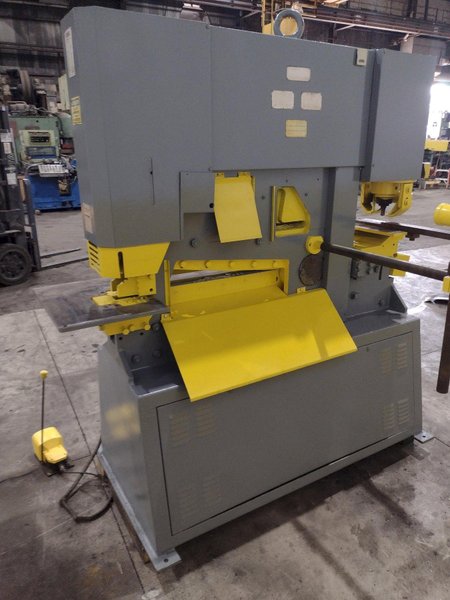 110 TON GEKA MODEL #HYD-110 HYDRUALIC IRONWORKER, NEW 1999: YOBRO #23975