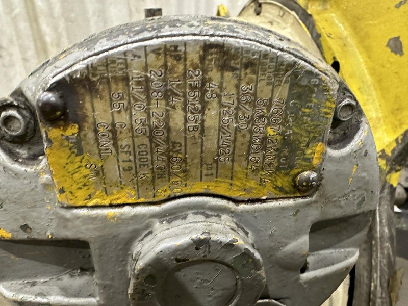 300 LB X 6" CUSTOM MOTORIZED COIL REEL: STOCK #77521