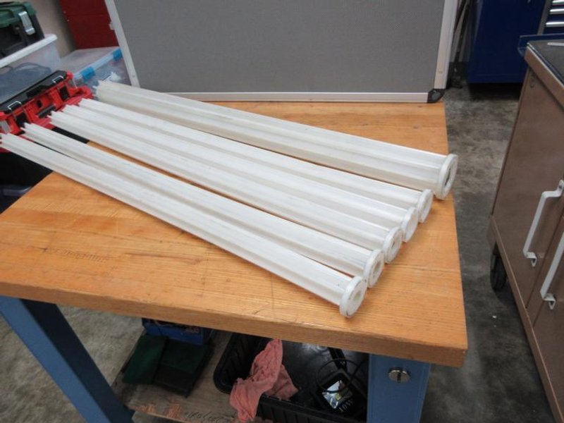 Haas ST-30 Spindle Liners 3" x 1-3/4" x 42"L , with Reducing Sleeves