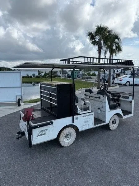 2017 TAYLOR DUNN &quot;BIGFOOT&quot; Industrial Utility Cart USA #7524