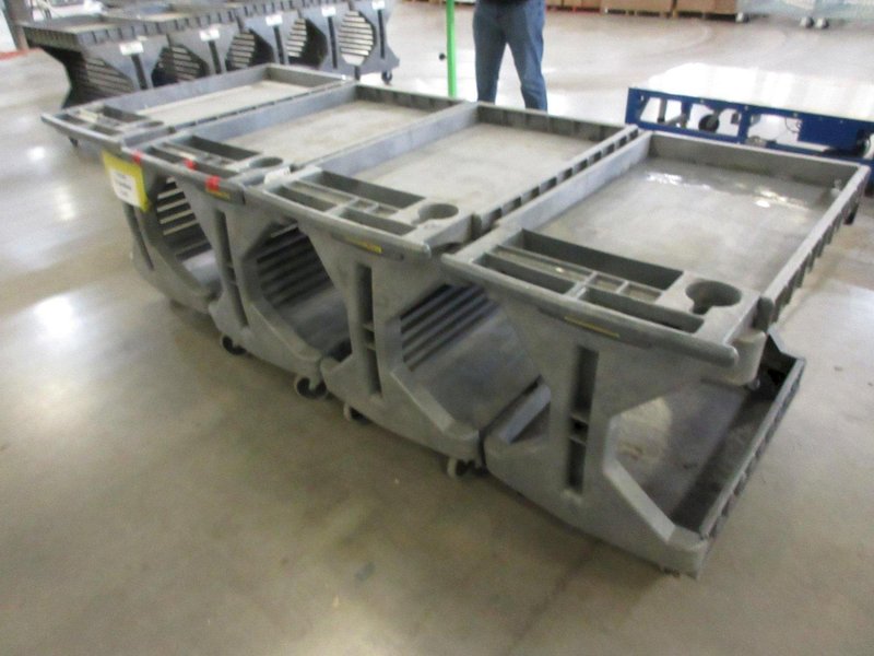 Uline H-1495 Mobile Workstations, (4)- Auction Item