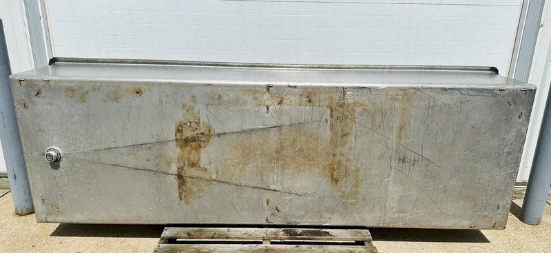 8’ x 30” x 17.5” Stainless Steel  |  Single Compartment Sink