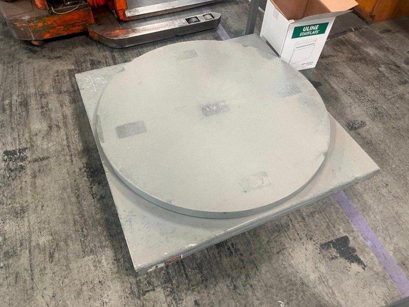 5000 LB. HYDRAULIC TURN TABLE: STOCK #77269