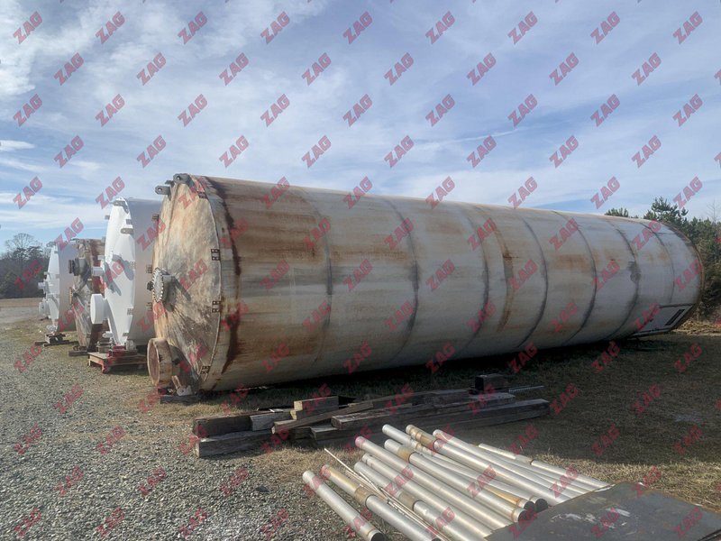 Used Silo, 12&#039; x 48&#039;, Welded Steel, Qty. (2) Available