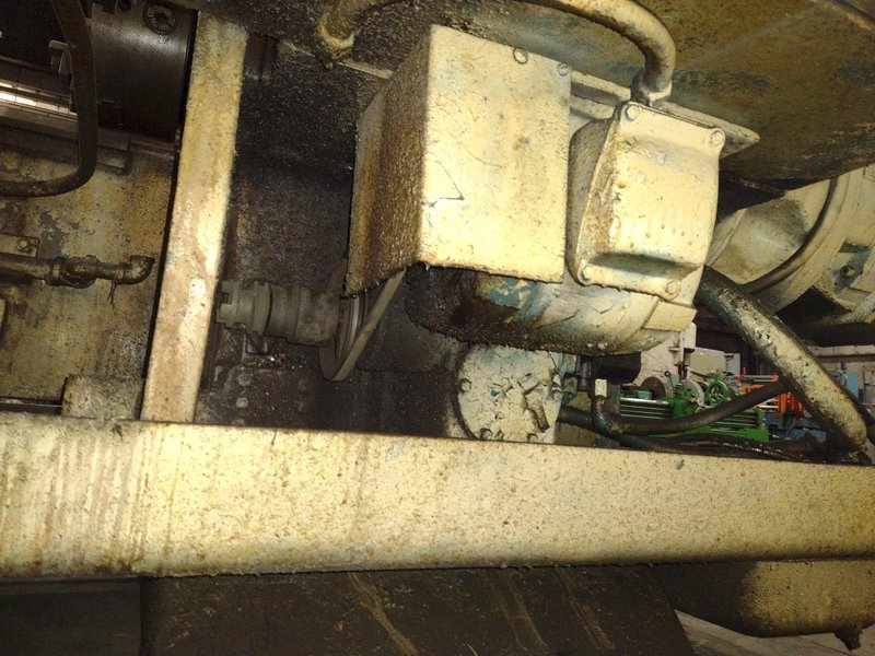 #2A WARNER &amp; SWASEY MODEL #M-3470 TURRET LATHE WITH CROSS SLIDING TURRET, " HOLE: YOBRO #24548