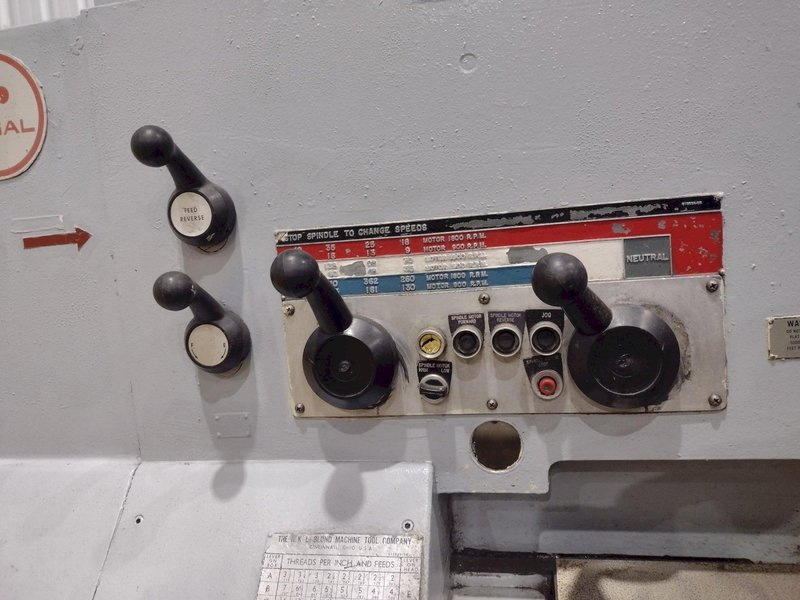 28" X 48" LEBLOND MODEL 3H ENGINE LATHE, 2-1/2" SPINDLE HOLE: YOBRO #24837