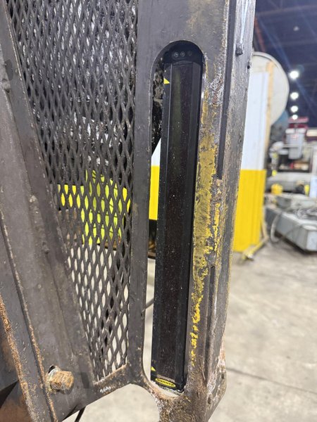 6 CU FT WHEELABRATOR MODEL #WTB-6.0 RUBBER BELT TUMBLE TYPE SHOT BLAST MACHINE: YOBRO #24278