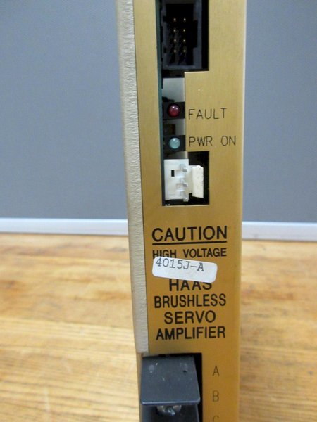 Used Haas Brushless Servo Amplifier 4015J-A