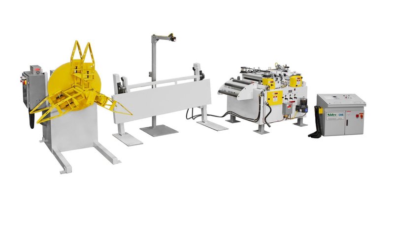(NEW) NIDEC-CHS Complete Coil Feed Line 8,000 Lbs. x 24&quot; Wide