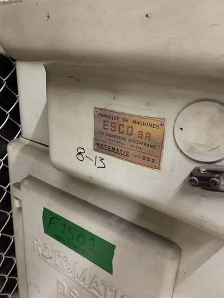 ESCO ROTOMATIC DS-2 SWISS SCREW MACHINE (14411)
