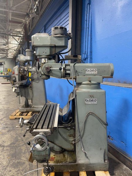 EX-CELL-O 42” X 9” VERTICAL MILL  -  602
