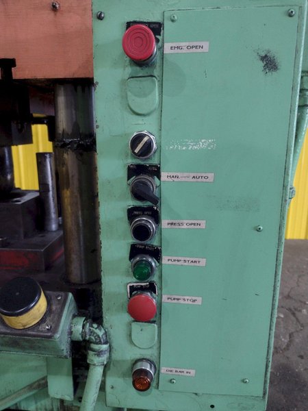 125 TON RODGERS MODEL MD125-2629A-WE 4-POST HYDRAULIC PRESS 18" STROKE: STOCK #11411