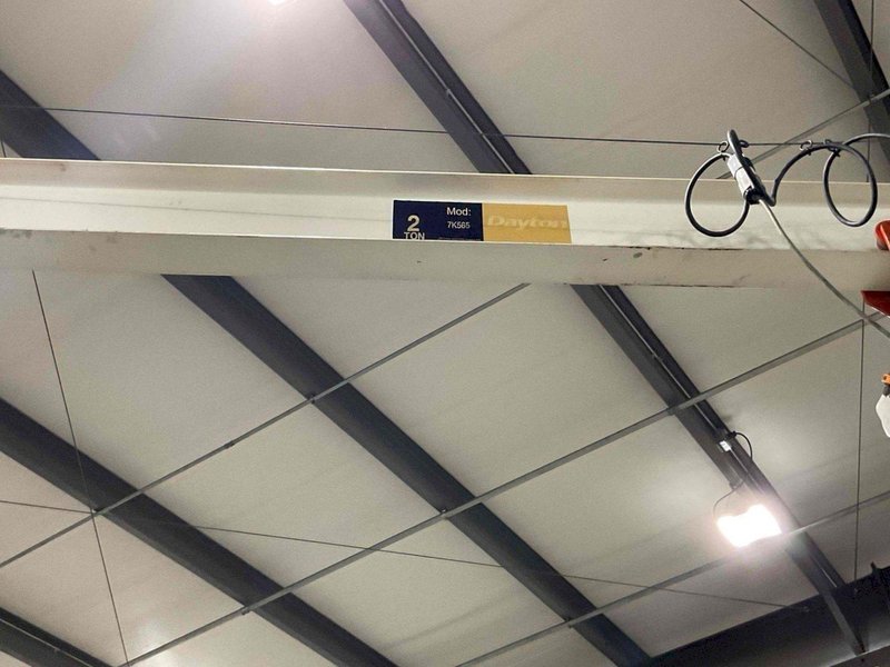 1 - PREOWNED 2-TON JIB CRANE