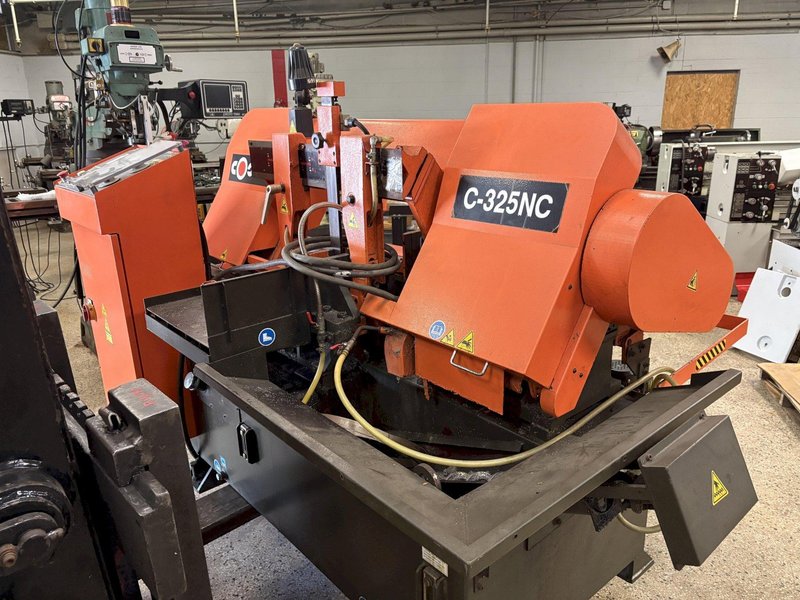 Cosen C-325NC Automatic 12.8" Horizontal Band Saw, New 2014.