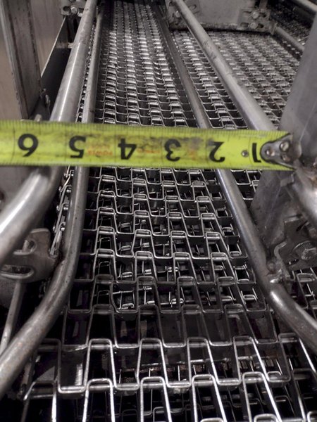 24" WIDE FPI SYSTEMS MODEL #CBW-24 STAINLESS STEEL CONVEYOR TYPER PASS-THROUGH PARTS WASHER: YOBRO #25173