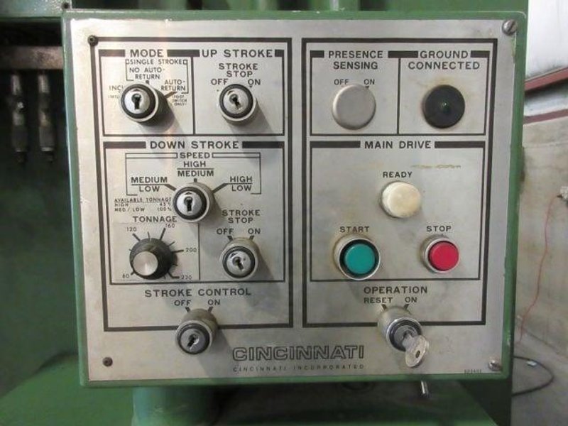 1995 Cincinnati 230CBX12 Hydraulic Press Brake (#5856)