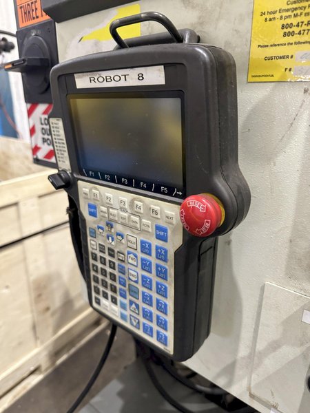 FANUC ROBOT WITH MILLER MODEL 452 WELDER: STOCK #77552