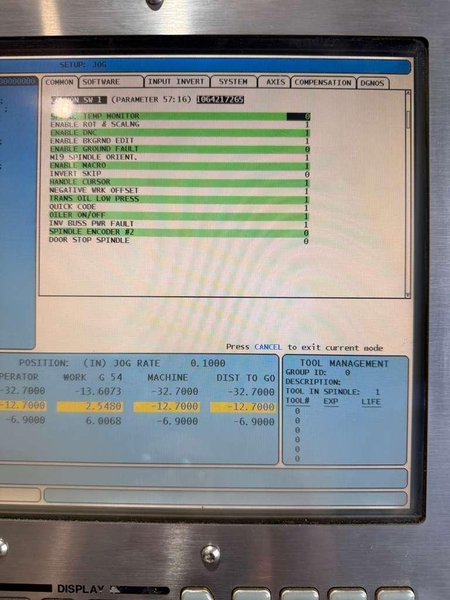 Haas VF-6/50 CNC Vertical Machining Center – 4th Axis Ready, 50 Taper Mill