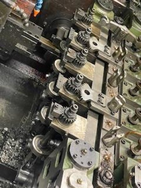 SAKAMURA #BPF-540, 6-STATION 5-DIE PARTS FORMER w/UNIVERSAL TRANSFER