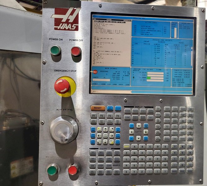 Haas VF-6SS/40 VMC, 2009 – WIPS, 4th Axis Ready, Coolant Thru Spindle