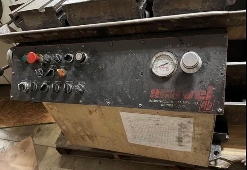 18" x 24" MARVEL 81A AUTOMATIC VERTICAL BAND SAW STOCK# 2845