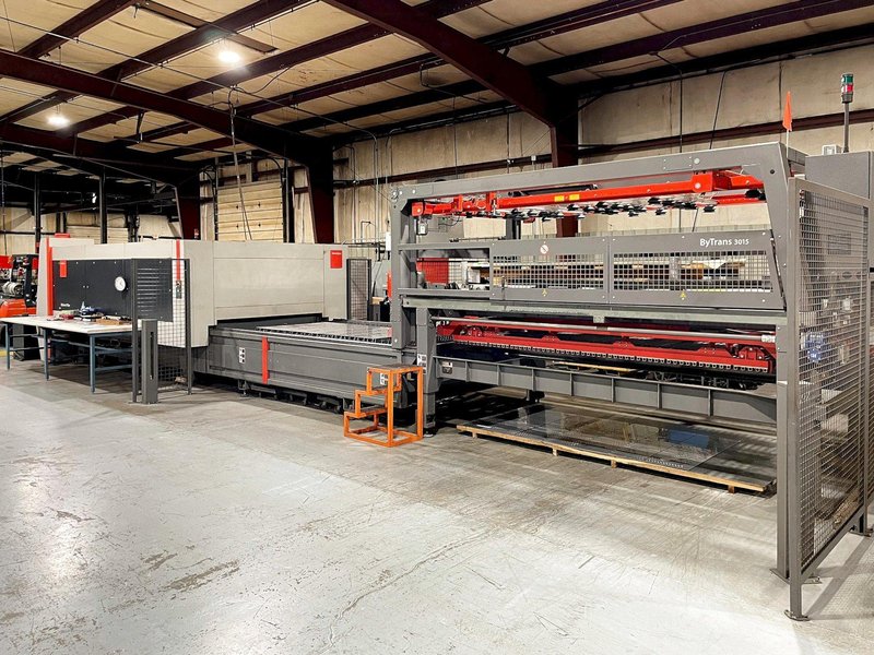 Bystronic BySmart Fiber 3015 w/ ByTrans L/UL