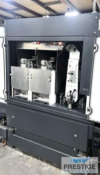 Lissmac Steelmaster SMW 533 RBB 37&quot; Wet Type (3) Head Deburring &amp; Finishing Machine