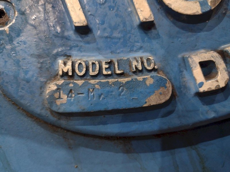 14 STAND X 2” TISHKEN MODEL #14-MW-2 ROLLFORMER 8" ROLL SPACE: YOBRO #24861