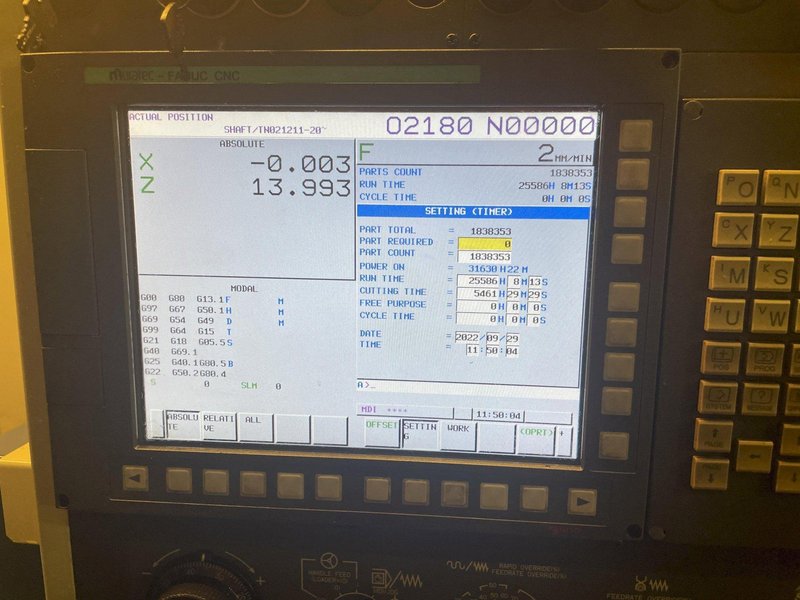 2015 Murata Muratec MJ60 Used CNC Lathe For Sale