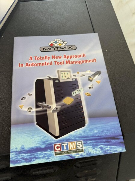 9-DRAWER MATRIX SERIES 4 COMPUTERIZED HARDWARE CABINET. STOCK # 0999924.