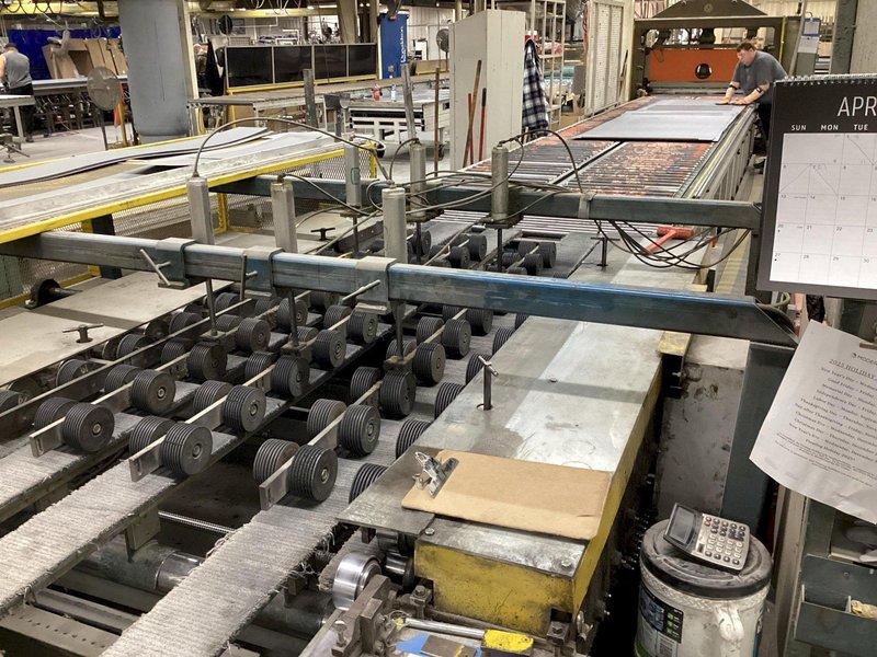 60” LOCKFORMER DUPLEX ROLLFORMER: YOBRO #24553